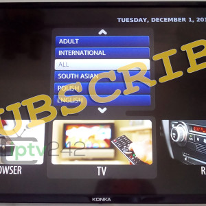 Subscribe to the iptv euro pack